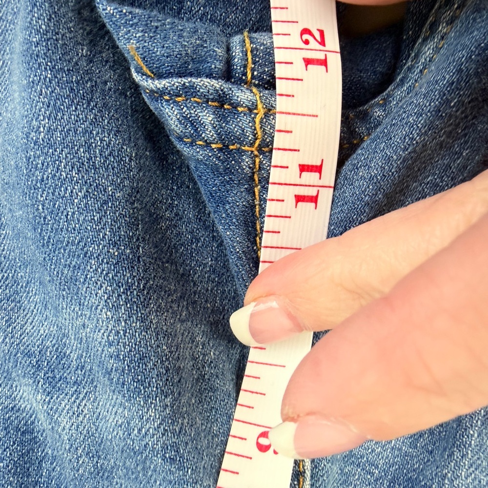 Pilcro Kenna Midrise Cropped Barrell Jeans 27P - Picture 4 of 7